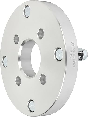 Miniatura 7 de Ineedup 2 adaptadores de rueda 4x4 a 4x156 de 64CB 4LUG 1 pulgada con pernos 10x1.25 compatibles con 1999-2002 para Diesel 455 2006-2017 para Raptor