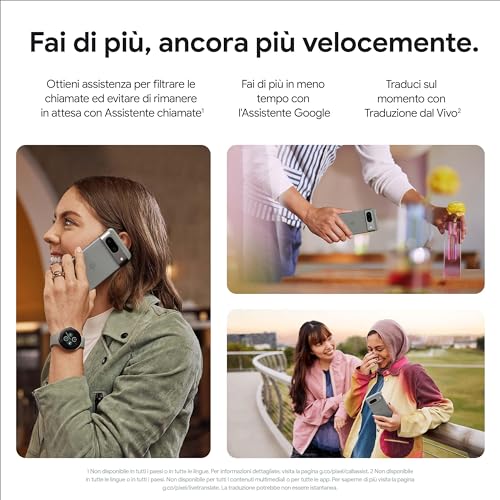 Google Pixel 8 – 128 GB smartphone med Pixel-kAMERA & Pixel Buds Pro