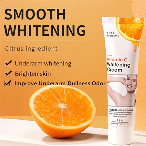 Go Ho Vitamin C Skin Whitening Cream,Skin Bleaching Cream,Dark Spot Remover For Face,Skin Lightening Cream For Intimate Areas,Neck,Armpit,Elbow thumb #1