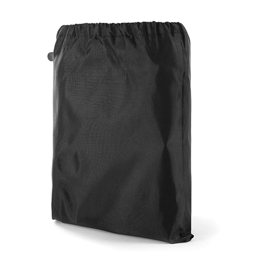 Copertura impermeabile per sedia a dondolo da giardino a 3 posti, antivento e antistrappo, adatta per 223 x 152 x 183 cm, colore nero, protezione resistente