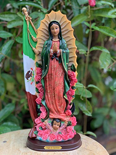 Estatua Virgen De Guadalupe 30.48 cm miniatura 4