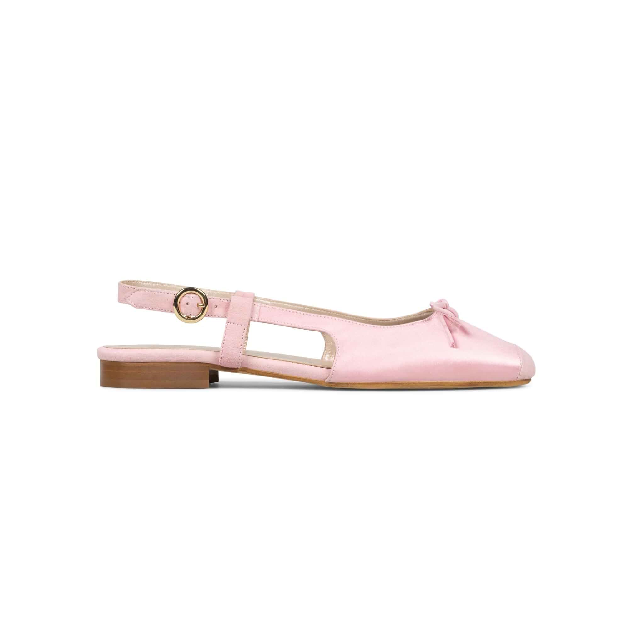 Women's Flats Shoes for Women Ballerina Flat Ballet Flats with Bow Slingback Pump Round Toe Closed Toe Bowknot Comfortbale Dress Shoes