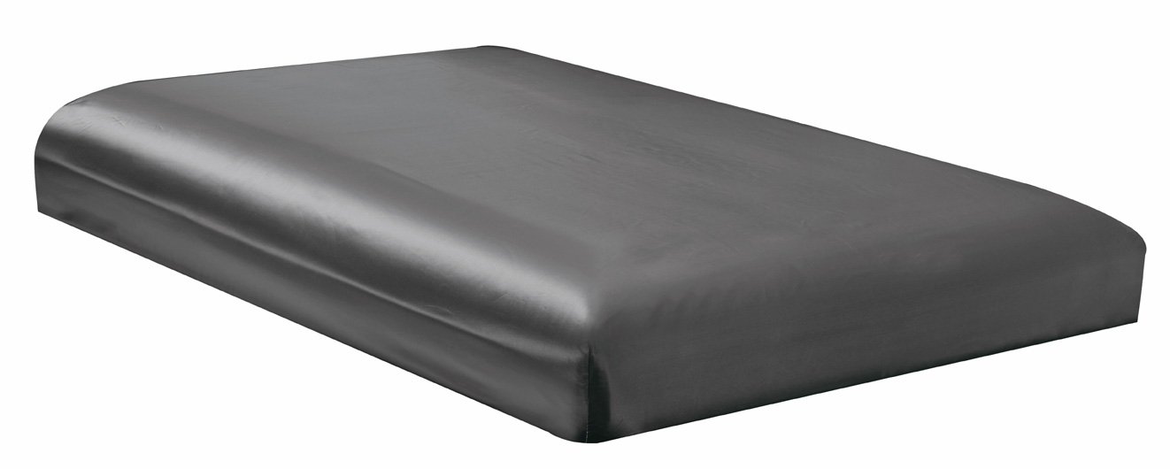 Grand Linen Bridal Satin Fitted Bed Sheet - High Thread Count 1500 Premium Series - Available in 14 Colors Twin Grey