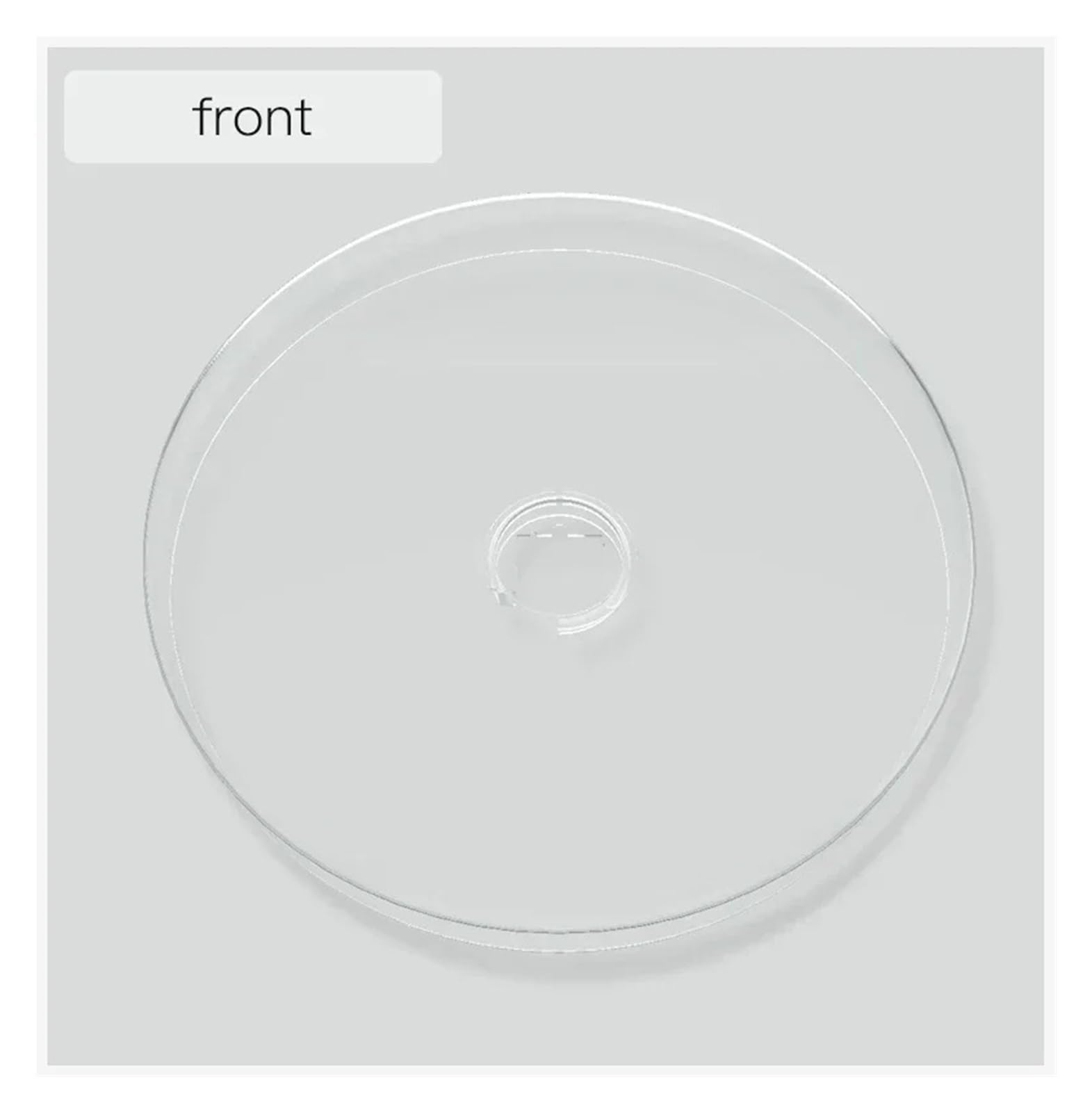 Copertura per ventola olografica per macchina di proiezione 3D da 42 cm, custodia protettiva per ventola pubblicitaria ologramma, schermo rotante per videoproiettore, accessorio accattivante per