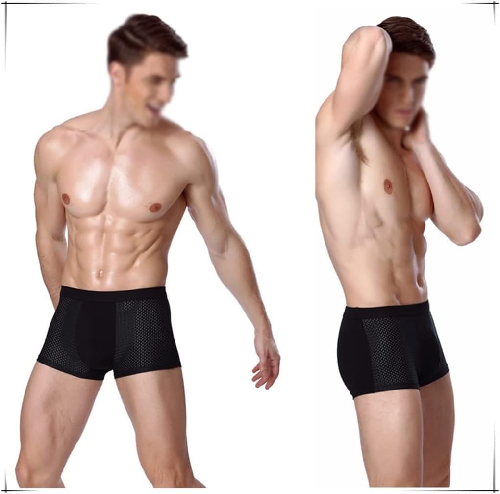 JSEIAJB Mesh Men's Panties Large Sexy Underpants shorts