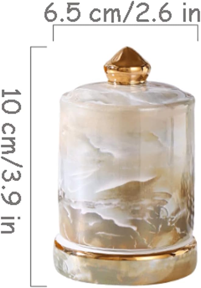 Ceramic Toothpicks Container ，Plastic Toothpick Case，Fashion Ceramic Toothpick Holder with Lid Toothpick Holder Container Thickening Toothpick Holder Dispenser Decoration for Kitchen Chic(Style 1)