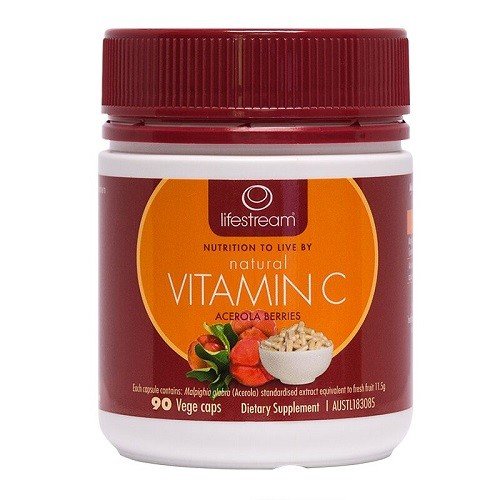 LifeStream Natural Vitamin C 90 Caps