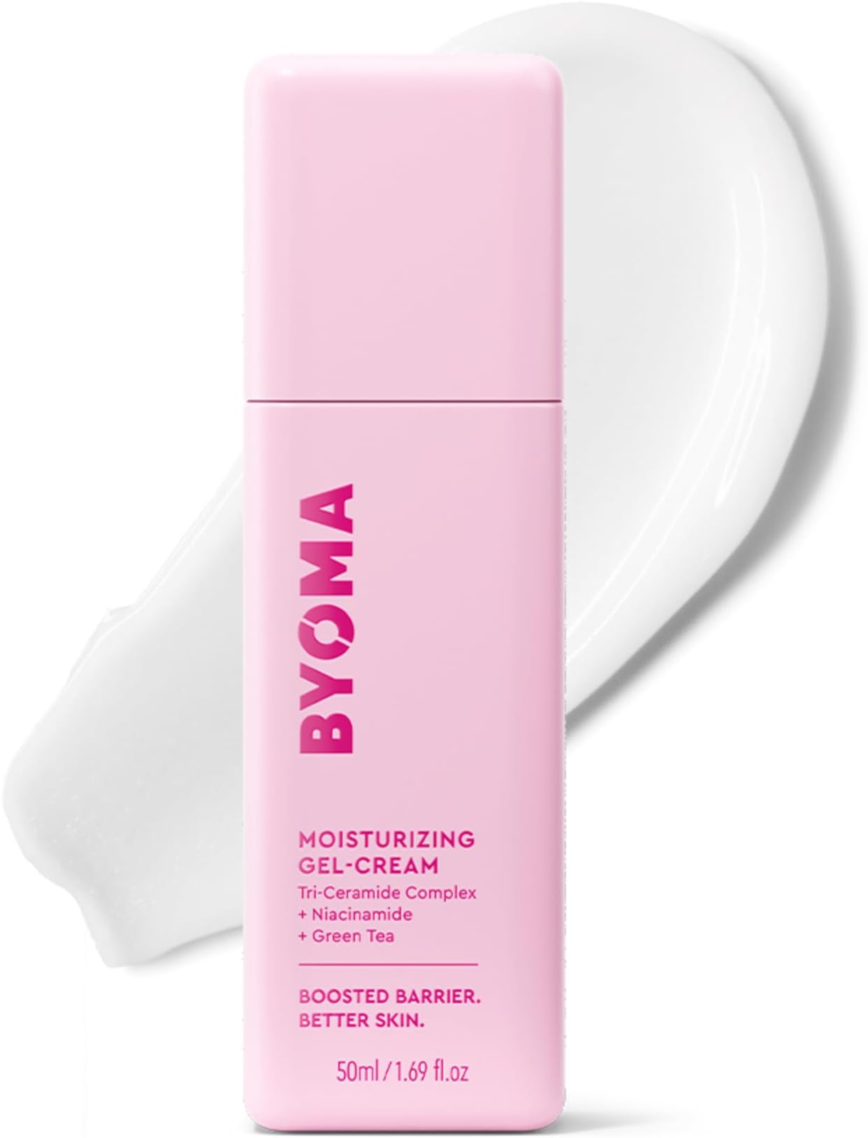 BYOMA Moisturizing Gel Cream - Barrier Repair Cream/Gel Face Lotion with Niac...