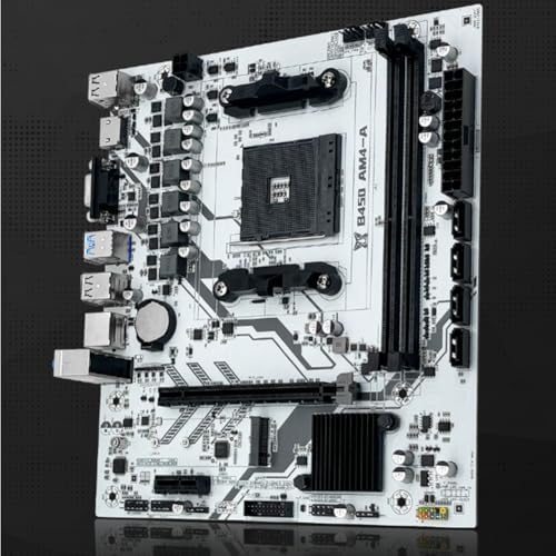 Per Scheda Madre Machinist B450 Supporta Processori Ryzen 5500 5600 5600G, Memoria DDR4 Dual-Channel, Socket AM4 - Processore - Immagine 3