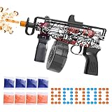 Electric Gel Ball Toy,Splatter Ball Blaster with 80000 Gel Balls-Fighting Team Game Summer Outdoor T