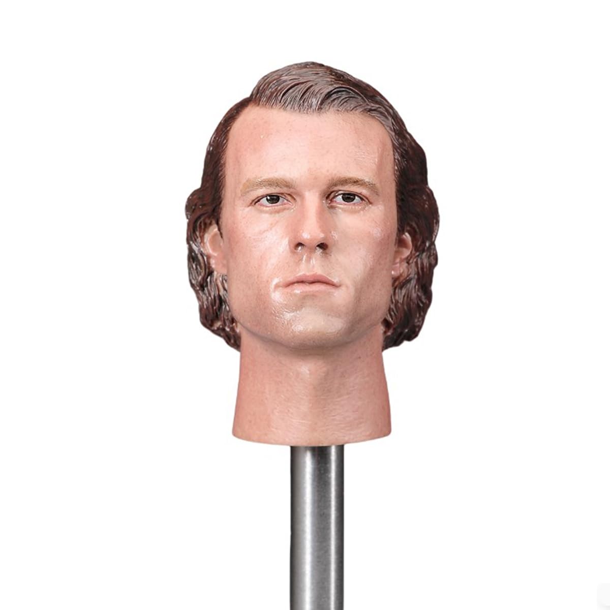 Tête sculptée 1/6 marron résistant aux déformations pour remplacer le visage de votre figurine