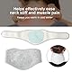 Nackenbandage Halskrause Mensch Schlafen Nackenkrause Bandage Nacken Stützgurt Chronische Nackensteifigkeit Weicher Nackenstützkragen für Frauen und Männer Verwendet Werden