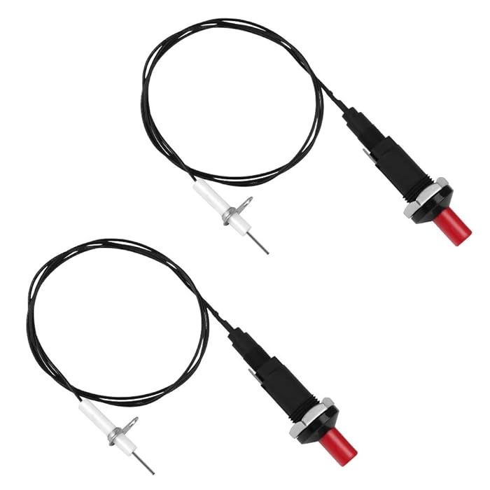 Buy Ledoo Gas igniter, 2 pieces piezo igniter, ignition needle, push