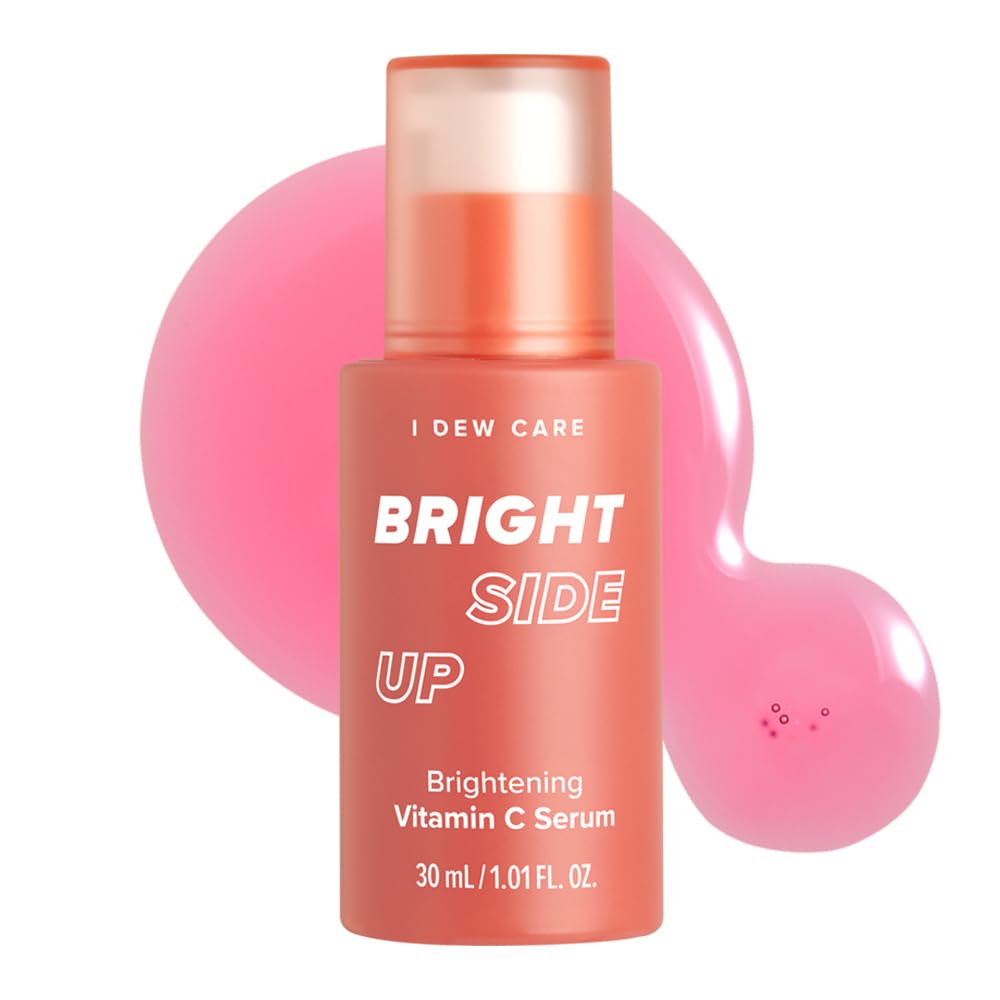 I DEW CARE Vitamin C Face Serum – Bright Side Up | Hydrating with Niacinamide, Korean Glass Skin Care, Facial Treatment, Non-irritating, Lightweight, Exfoliating, Repairing Essence, 1.01 FL Oz