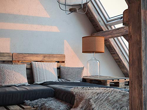 Kenroy Home 32261CLR Capri Table Lamp with Clear Glass Finish, Casual Style, 30" Height, 16" Width, 16" Depth - Image 3