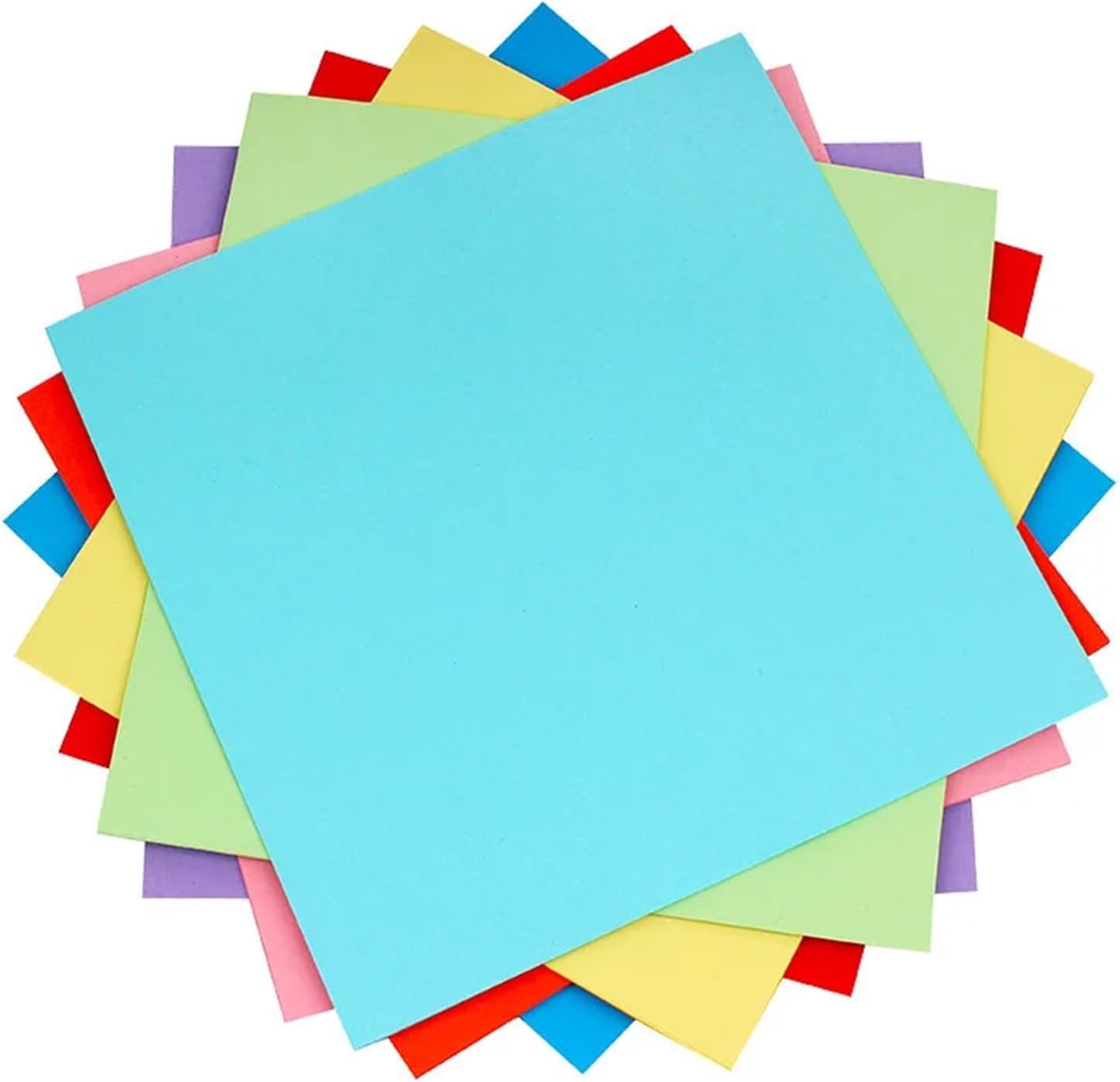 Children's Origami Handmade Paper Kindergarten Kids Baby Paper-Cut Material Craft Toys(15X15cm 600Pcs)