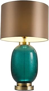 SUNESA Lampara de Mesita de Noche Lámpara de Mesa de Cristal Coloreada de Lujo Moderna, lámpara de Noche for Dormitorio, lámpara Decorativa Lateral for Sala de Estar Lampara de Noche (Color : B)