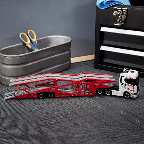 Hot Wheels Elite 64 Scania 770 S Trailer miniatura 1