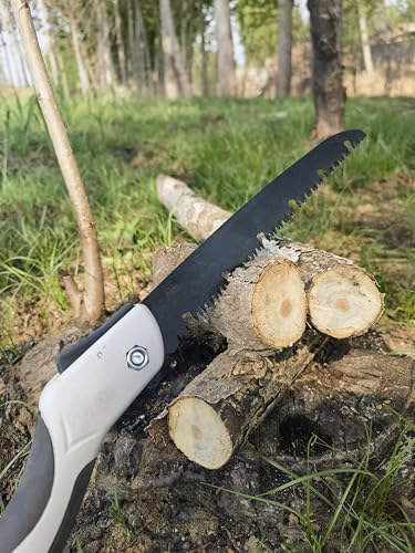 is RazorTOOTH Folding Saw;Pruning Saw Delivers Smooth and Precise Cuts;Hand Saw is Light,Super Sharp,Portable,for Wood Cutting,Camping,Gardening, Hiking, Landscaping (handsaw250) - Image 6
