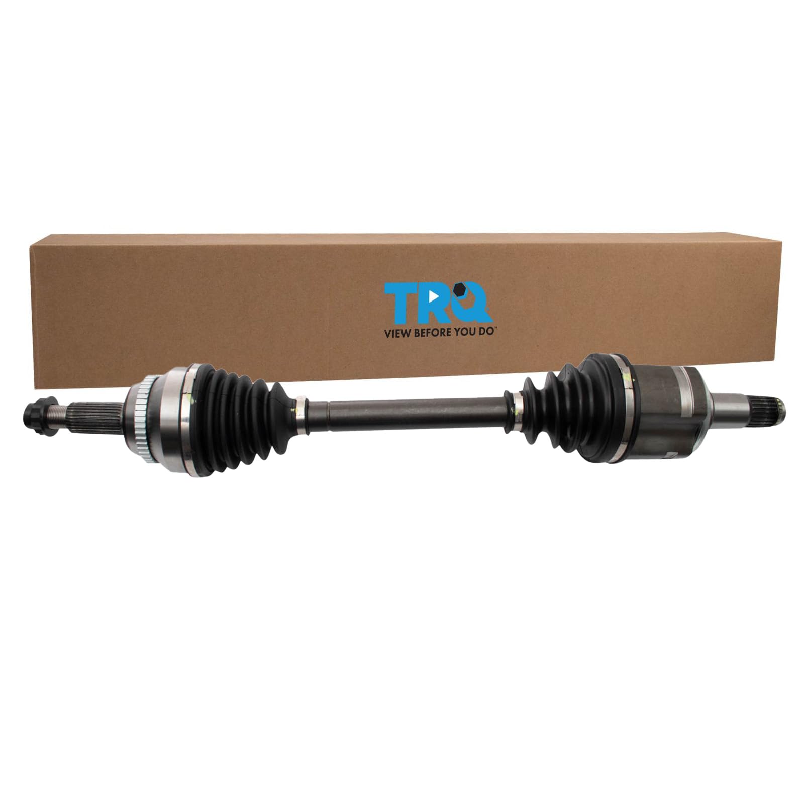 TRQ Front Left CV Axle Shaft Compatible with 2008-2013 Toyota Highlander