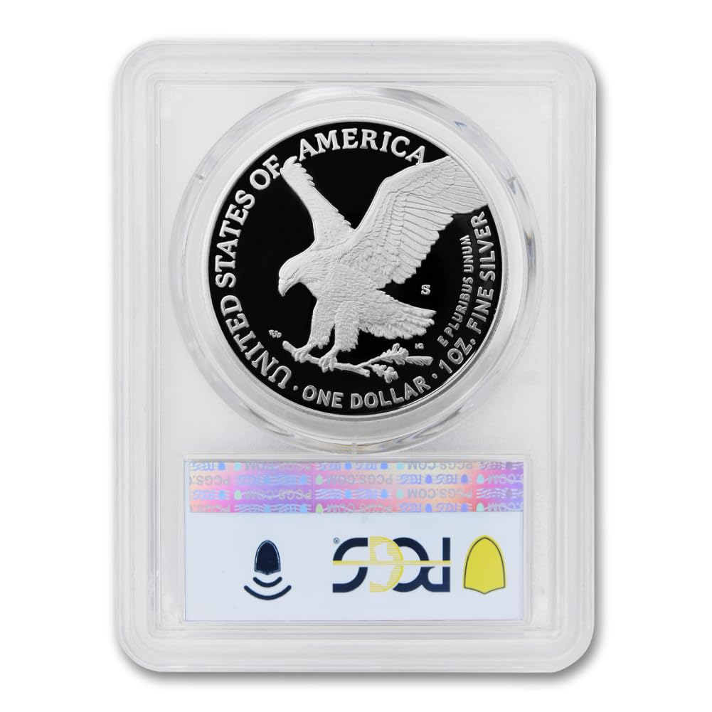 2025 S 1 oz American Silver Eagle Proof Coin Gem Proof (First Strike - Struck at the San Francisco Mint) $1 PCGS GEMPR