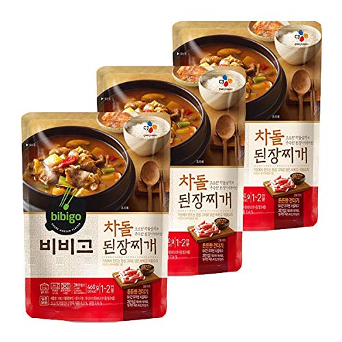 [ 3 Packs ] CJ Bibigo Korean chadol doenjang jjigae ?????? 460g