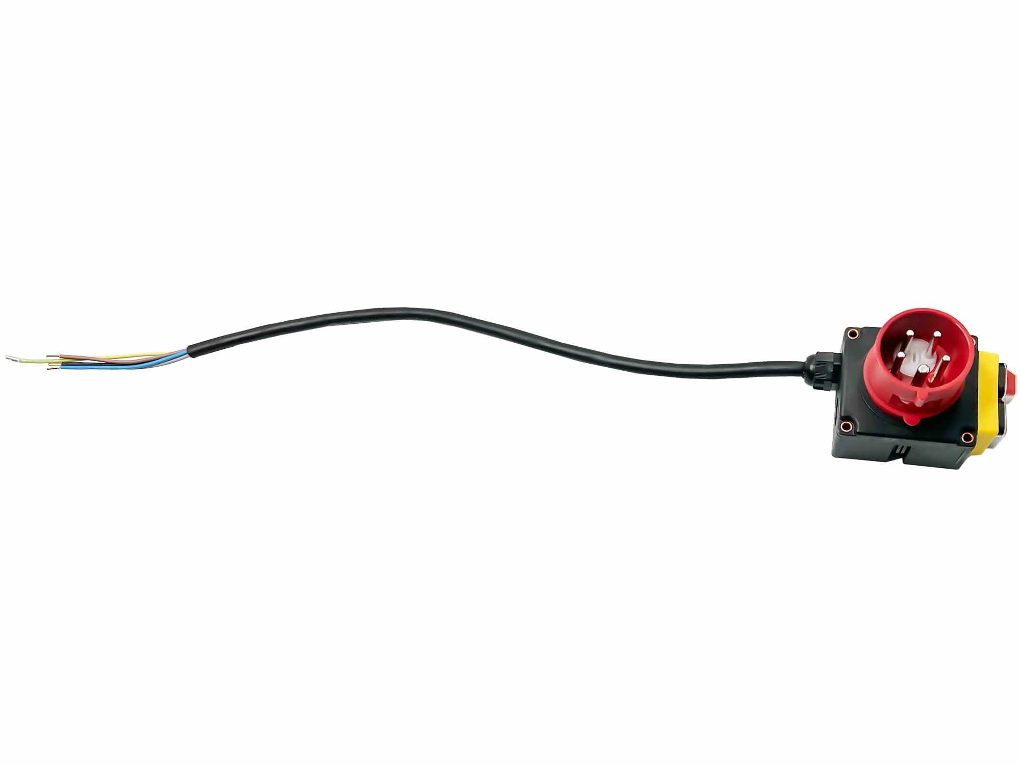 SECURA Schalter Stecker mit CEE-Stecker 400V kompatibel mit Holzspalter