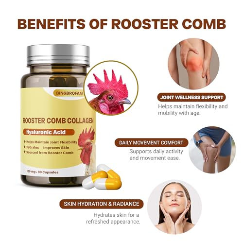 QIFEISHANKA Rooster Comb Collagen Capsules