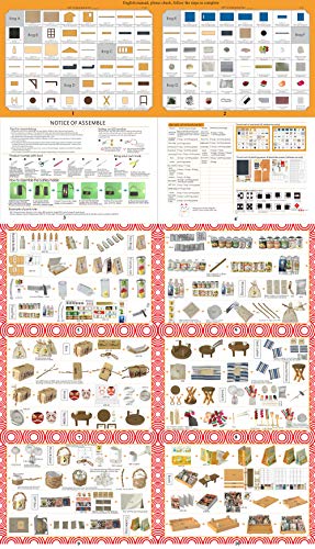 Spilay Diy Miniature Dollhouse Kit With Wooden Furniture,Handmade Japanese Style Diy Dollhouse Kit With Dust Cover & Led,1:24 Scale Creative Room Gift Idea For Adult Teenager Lover(Grocery Store) #TOP7