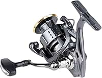 Molinete para Pesca Marinha Sem Folga - Ultra Leve com Estrutura Metálica, 20kg Arrasto Suave Carretilha para Pesca, Anti-Corrosão - Molinete Rotativo Resistente para Água Salgada