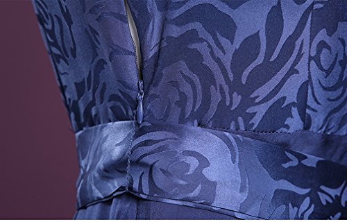 Robe en mousseline de soie pour silhouette élancée