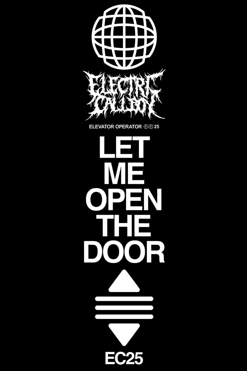 Electric Callboy Elevator Operator Globe Männer Kapuzenpullover schwarz
