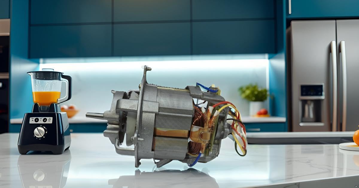 ROTO TOUCH Mixer Grinder Motors 800 wattts |Premium Replacement Motor| High-Speed 100% Copper Armature, Motors for Blending, Grinding & Mixing | High Durability Motor - Image 4 thumbnail