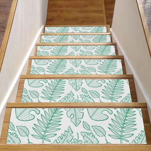 Evita caídas en peldaños de madera con estas alfombras de escaleras de interior 2