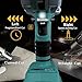 Cordless Brushless Sheet Metal Shear,Compatible With Makita 18V Max Battery,360° Pivoting Head,14GA Cutting Capacity,295 Ft-Lbs,Multi-Material Cutter for Stainless Steel/Iron/Leather/Carpet(Tool Only)