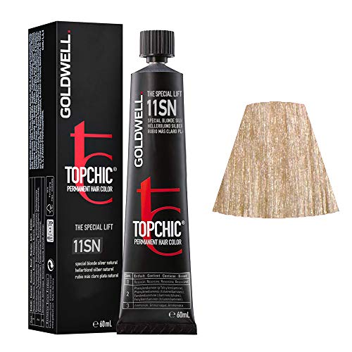 Goldwell Topchic Haarfarbe silver natural 11SN, 1er Pack (1 x 60 ml)