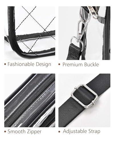 Bulado Clear Purses For Women Stadium Crossbody thumb #3