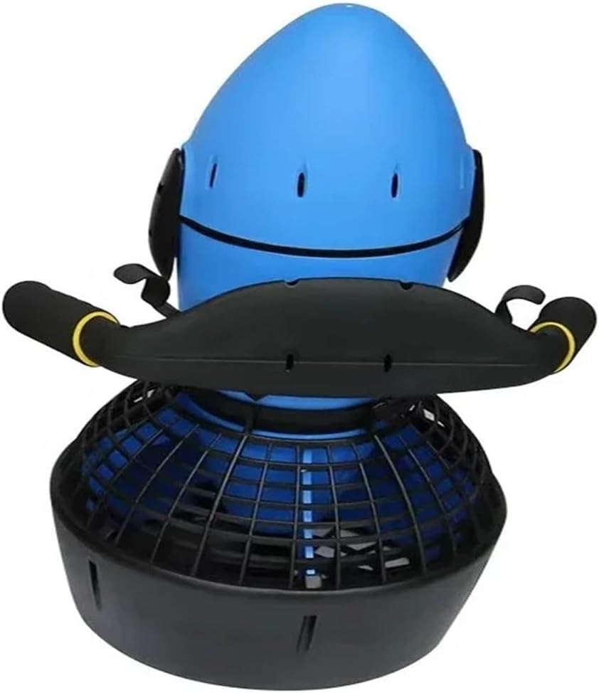 Underwater Scooter, 400W Underwater Scooter Waterproof Electric Sea Scooter Dual Speed Underwater Propeller Sea Scooter(Yellow)