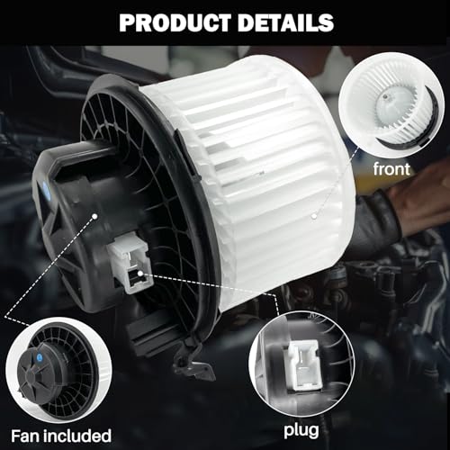 Image of 700287 AC Heater Blower Motor Fan Assembly Fit for Nissan Versa 2007 2008 2009 2010 2011 27226EE91C