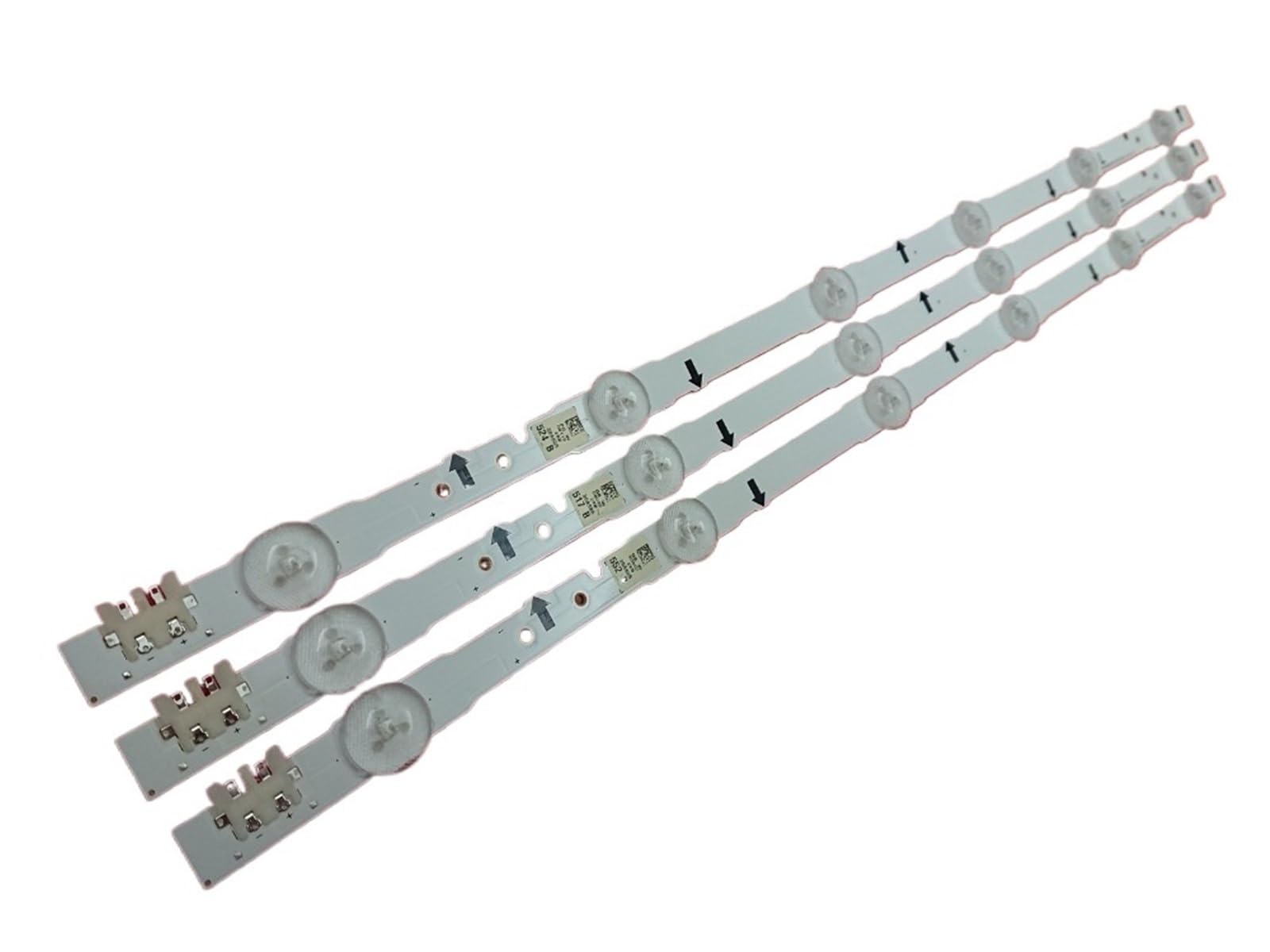 LED Backlight Strip Compatible with TV UN28H4000AF UN28H4500AF 2014SVS28 3228 D4GE-280DC0-R1 LM41-00099N BN96-30440A Color 6 PCS for 2