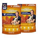 Ernie Els All Natural Chicken Jerky Dog Treats - Premium Dog Jerky Treats for Healthy Snacking, Training and Rewards - 3 Ounce (Pack of 2)
