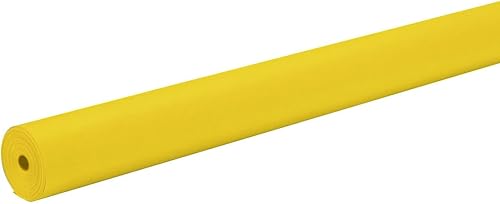 Pacon Papel Kraft de doble acabado color arcoíris, 48 "x 200 ', Canario Pacon Papel Kraft de doble acabado color arcoíris, 48 "x 200 ', Canario