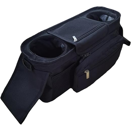 Stroller Organizer Diaper Bag Black