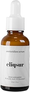 Eliqsur Antioxidant Serum: Resveratrol, Ferulic Acid, Vitamin C, Rooibos and Green tea