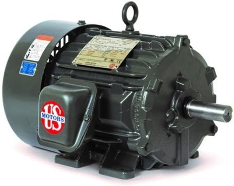 5 hp 1800 RPM 184T Frame 208-230/460V TEFC Nidec Electric Motor # HD5P2E