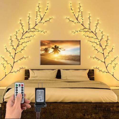 Nialnant Enchanted Willow Vine Lights 7.5 Ft, Vine Light for