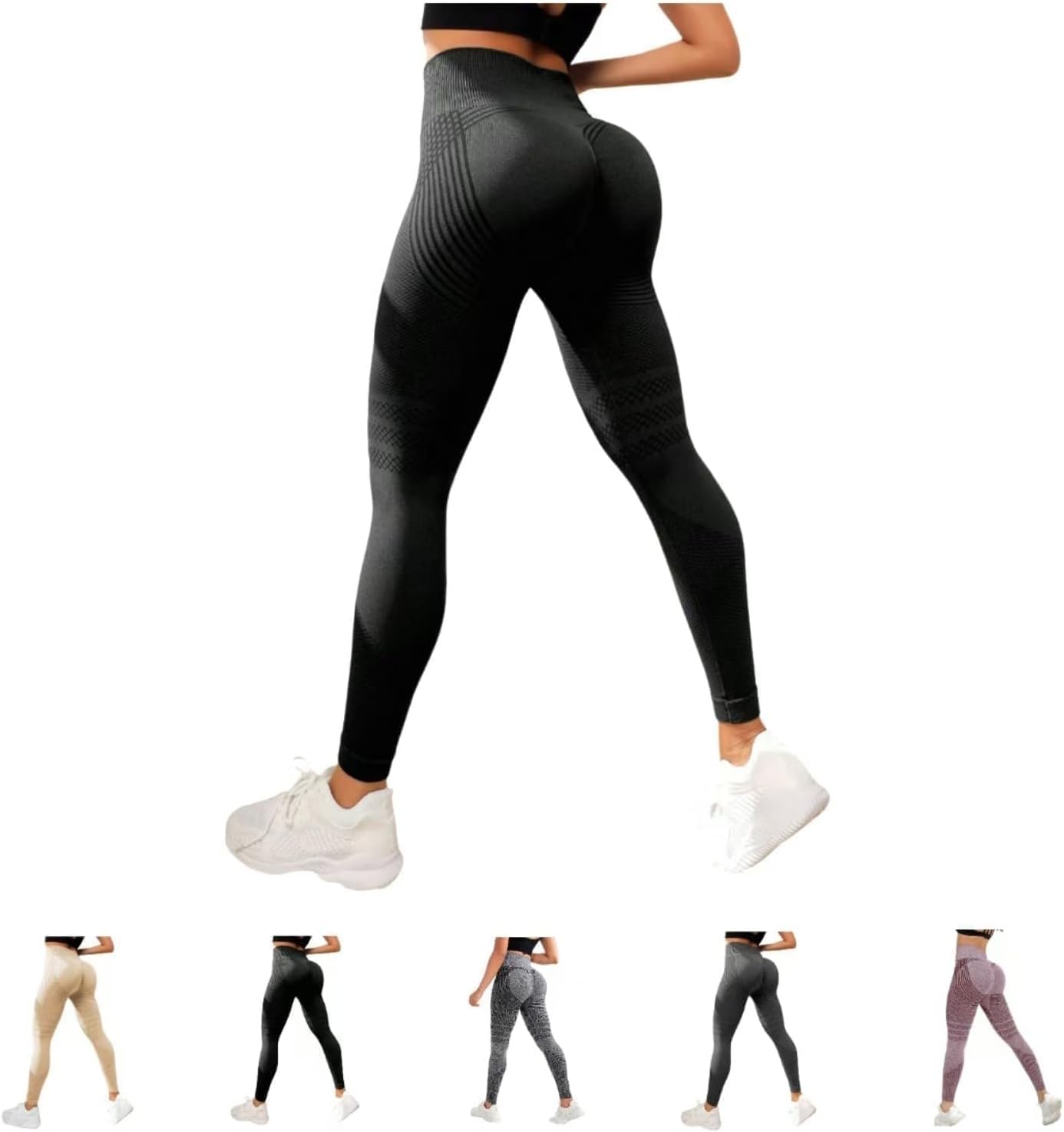 Celsior Cellulite Leggings, High Waist 3D Anti Cellulite Leggings for Women, Slimming Workout Yoga Pants