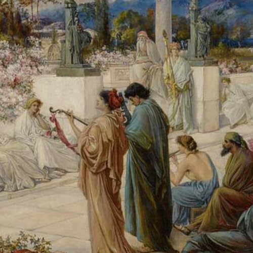 S8 Ep268: SAPPHO OF LESBOS Colleague Daisy Dunn. Dunn explores the life of Sappho, debunking myths about her appearance and suicide. She explains that Sappho was exiled due to her family's aristocratic background during a time of political revolution. The conversat