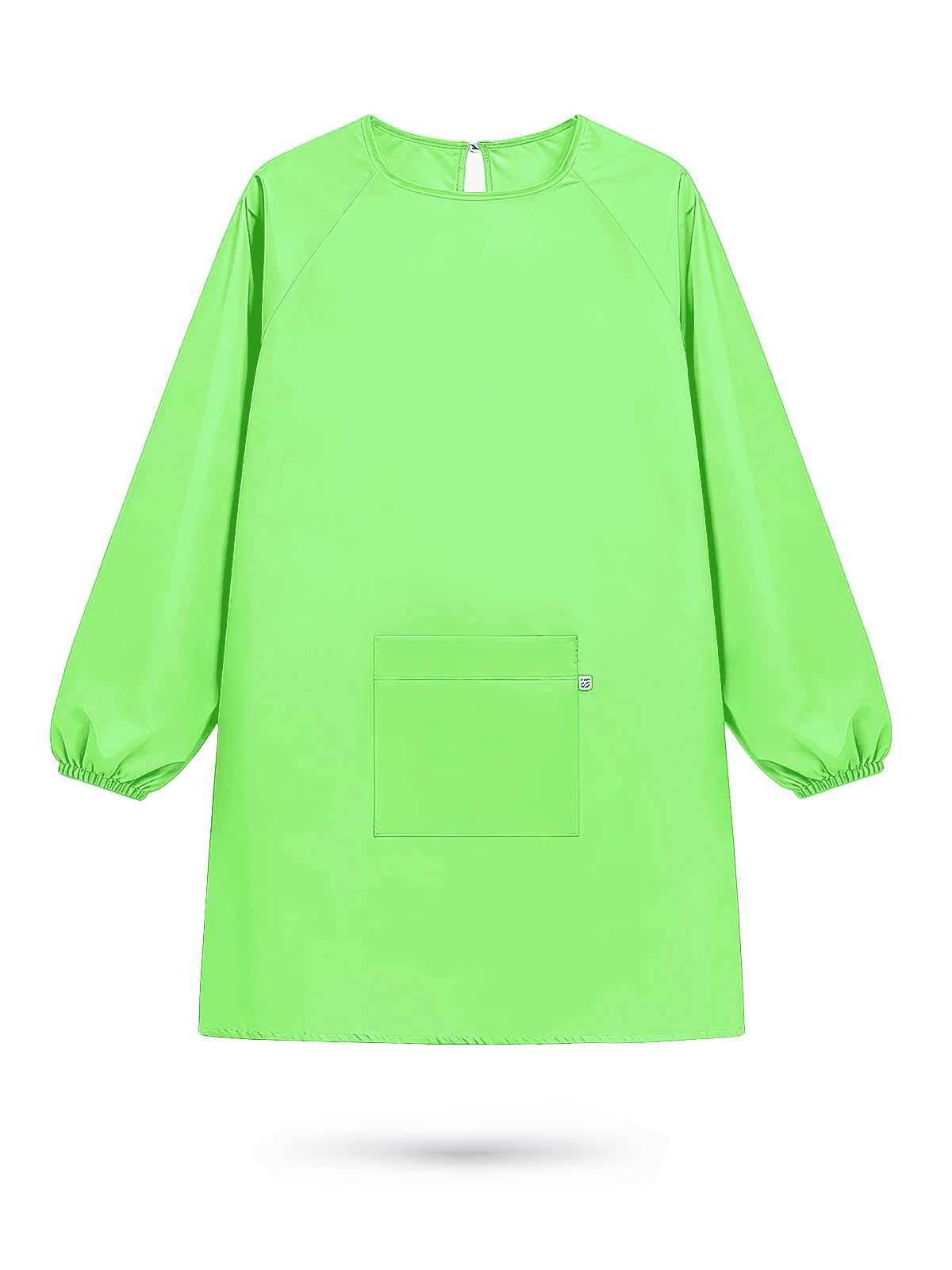 Qcrcandy Kids Art Smock, Waterproof Artist Painting Apron Smocks for Children Full Coverage Long Sleeve Smock with Pocket