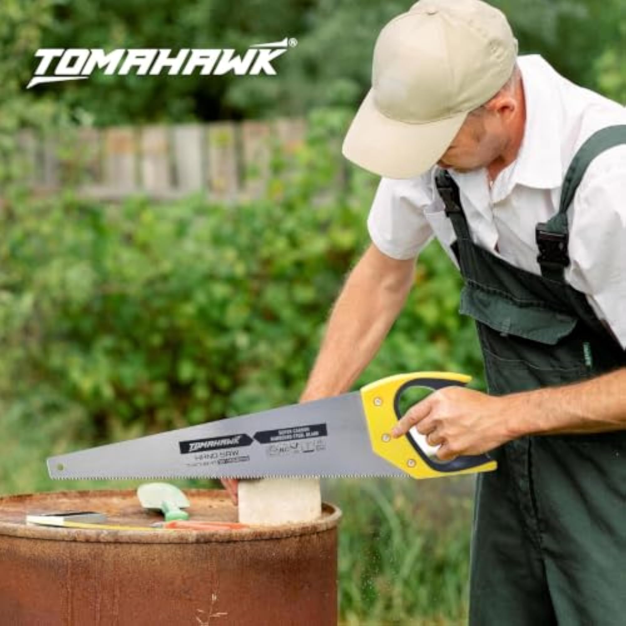 Heavy-Duty 18-Inch Handsaw for Precision Cutting